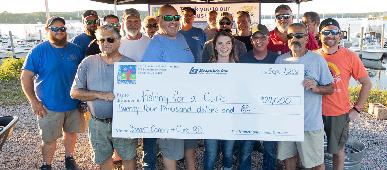 CT Fishing Charters - Proud to Support our Community